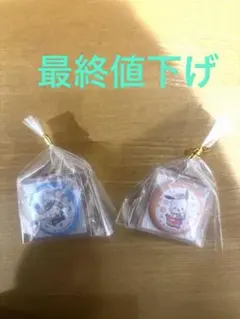 シナモン、ポチャッコ　缶バッジ