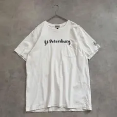 【EG WORKADAY】カナダ製 ポケットTシャツ Lネペンテス