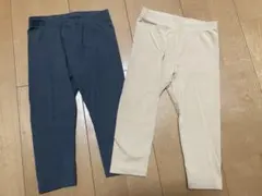 ベビー　80 85 レギンス 2枚　オーガニックコットン　男の子　女の子　H&M