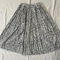 韓国子供服　ヒョウ柄 豹柄　ロングスカート(140cm)