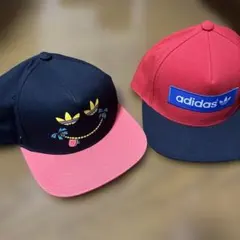 アディダス スナップバックキャップ 2点セット