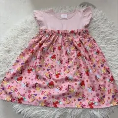 コストコ ワンピース ディズニープリンセス ピンク 100cmのサムネイル
