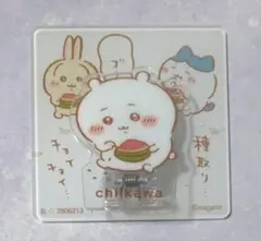ちいかわ　アクリルシーンクリップビスケット　ちいかわ・すいか