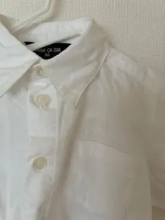 COMME CA ISM 長袖シャツ ホワイト 90cm