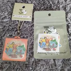 アクリル キーホルダー ステッカー ポケモン 30周年 ボックス ピカチュウ
