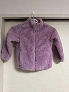 UNIQLO フリースジャケット 110 パープル