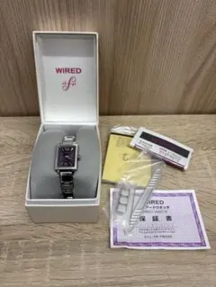ペコ　【新品未使用品】　廃盤品　SEIKO WIRED f 腕時計 2026年最新】WIRED f レディース 腕時計(アナログ)の人気アイテム
