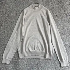 ZANONE ザノーネ モックネック ニット 48 灰 ウールのサムネイル