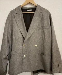 classicalelf サイドスリット オーバーサイズ ダブルジャケット