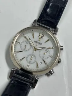 SEIKO 、ルキア、クロノグラフ、ソーラ