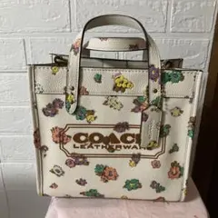 コーチ/ミニトート/キャンバス