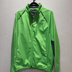 Under Armour フルジップジャケット 蛍光グリーン