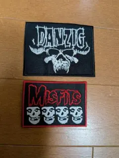 Danzig & Misfits 刺繍パッチセット
