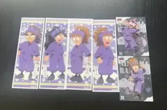 忍たま乱太郎 ロングステッカー クリアカード 5年生 セット セリア