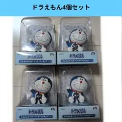 ドラえもんカムカムキャットソーラーフィギュア4個セット