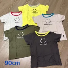 スマイル柄 Tシャツ 5枚セットのサムネイル