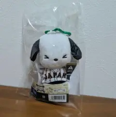 サンリオ 侍ジャパン タイトーくじ D賞 カラビナ付きマスコット応援 ポチャッコ