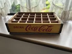 1975年製】コカ・コーラ ヴィンテージ 海外デザイン 木箱（ウッド