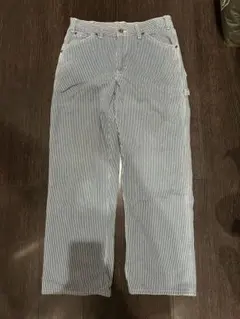 60s ビンテージ ヒッコリー ワークパンツ USA製 アメリカ製
