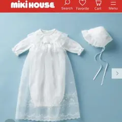 美品　ミキハウス セレモニードレスセット 箱付き