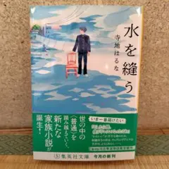 水を縫う　文庫本