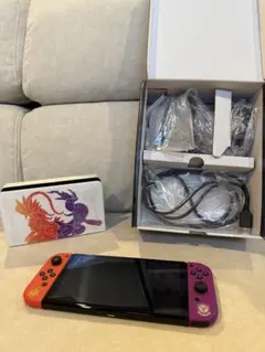 任天堂Switch 有機ELモデル スカーレット・バイオレットエディション