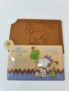 スヌーピー カードケース ユニバーサルスタジオジャパン