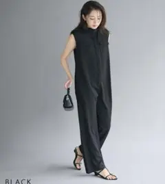 Loin.】井川遥着用オールインワン、ブラック38 - メルカリ