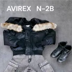 美品　AVIREX アビレックス n-2b フライトジャケット　短丈　y2k L