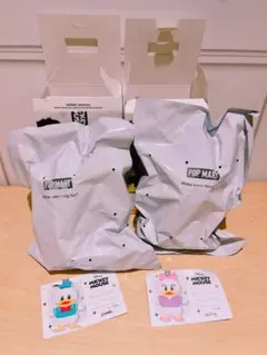 POP MART ミッキーマウス ドナルド&デイジー2体セット