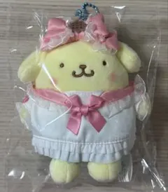 ご近所物語 サンリオ 実果子 ポムポムプリン ぬいぐるみキーホルダー