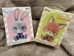 【新品未開封】モフきゅん おすわりどーる ズートピア ニック & ジュディ