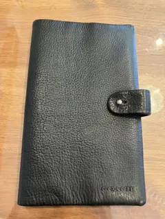 コーチ　b6スリム　ノートカバー　黒