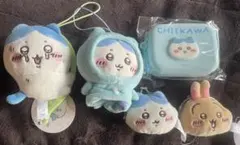 (最終値下げ) ちいかわ　ハチワレ・うさぎ 5点セット【おまけ付き】