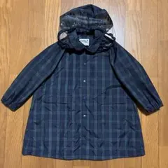 familiar レインコート （収納袋付き！）130cm チェック柄 - メルカリ