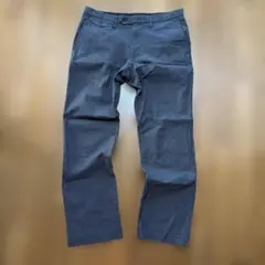 UNIQLO 千鳥格子柄 スラックス パンツ メンズ