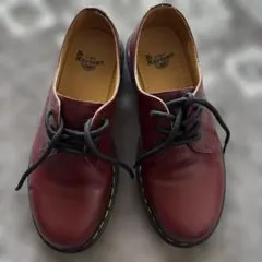Dr. Martens】バーガンディ レースアップシューズ 極美品❣️25.5