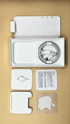 Apple iPhone13mini ミッドナイト空箱 付属品付