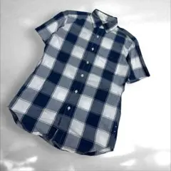 J.CREWジェイクルー　 チェック柄 半袖シャツ ボタンダウン綿100%（E3のサムネイル
