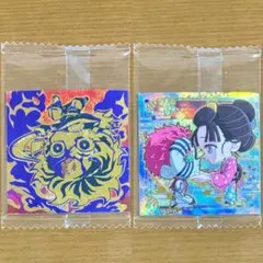 鬼滅の刃シールウエハース14 無限レア竈門炭治郎 SEC猗窩座＆恋雪 2枚セット