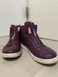 Air Jordan 1 Retro High Zip スニーカー　パープル