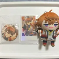 北見遊征 にじさんじ にじぱぺっと 誕生日 バースデー 缶バッジ＆チェキ風カード