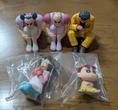 クレヨンしんちゃん　ガチャ　5個セット