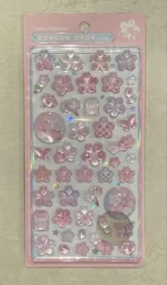 新作 ボンボンドロップシール 和柄 桜 正規品