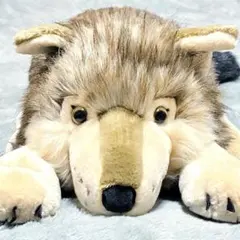 ワイルドリパブリック オオカミ 狼 ぬいぐるみ ジャンボ 特大 全長約