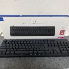 ELECOM Leggero メカニカルキーボード 赤軸 本体のサムネイル