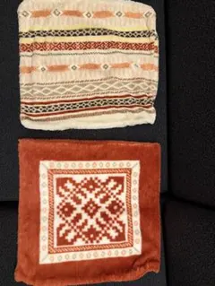 クッションカバー 2枚