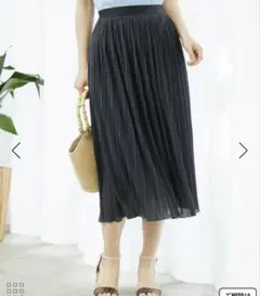 【新品タグ付き】ロペピクニック カットプリーツセミフレアスカート　レディース M