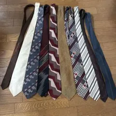 ネクタイ 10.本セット 多彩なデザイン