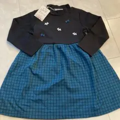 椰*子様 最終お値下げ♡familiar♡長袖ワンピース♡100♡